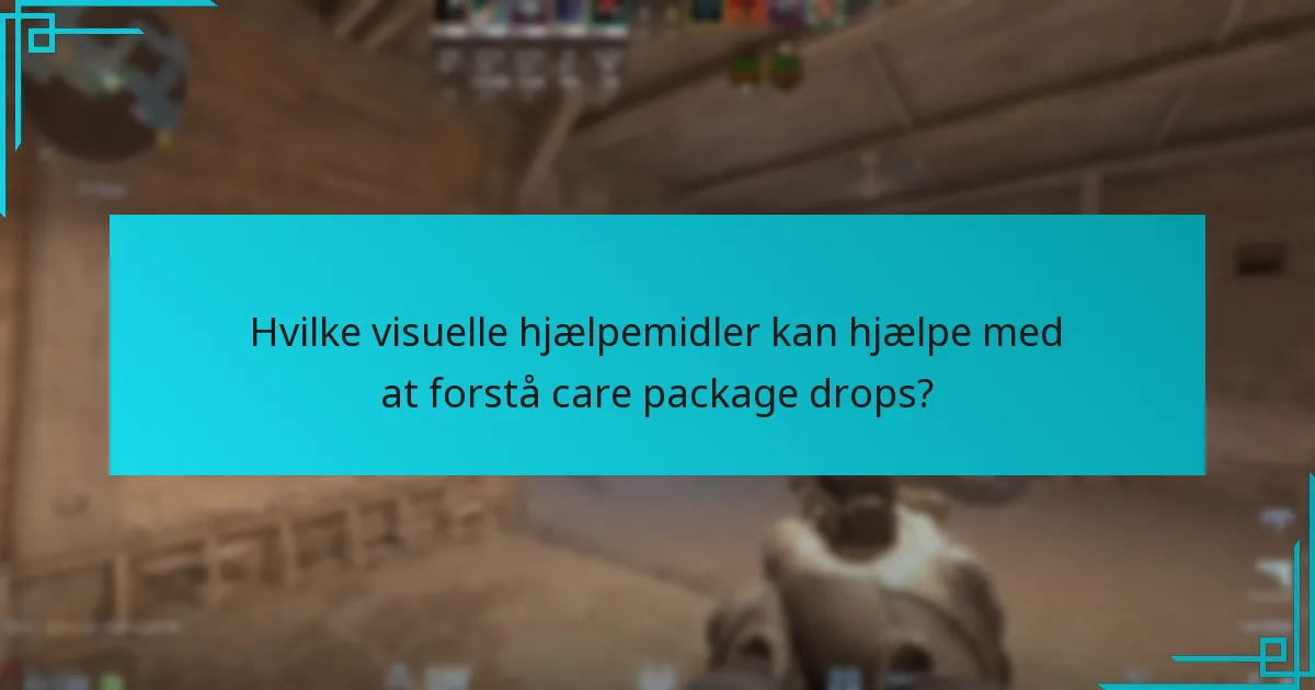 Hvilke indsigt fra fællesskabet findes der vedrørende care package drops?