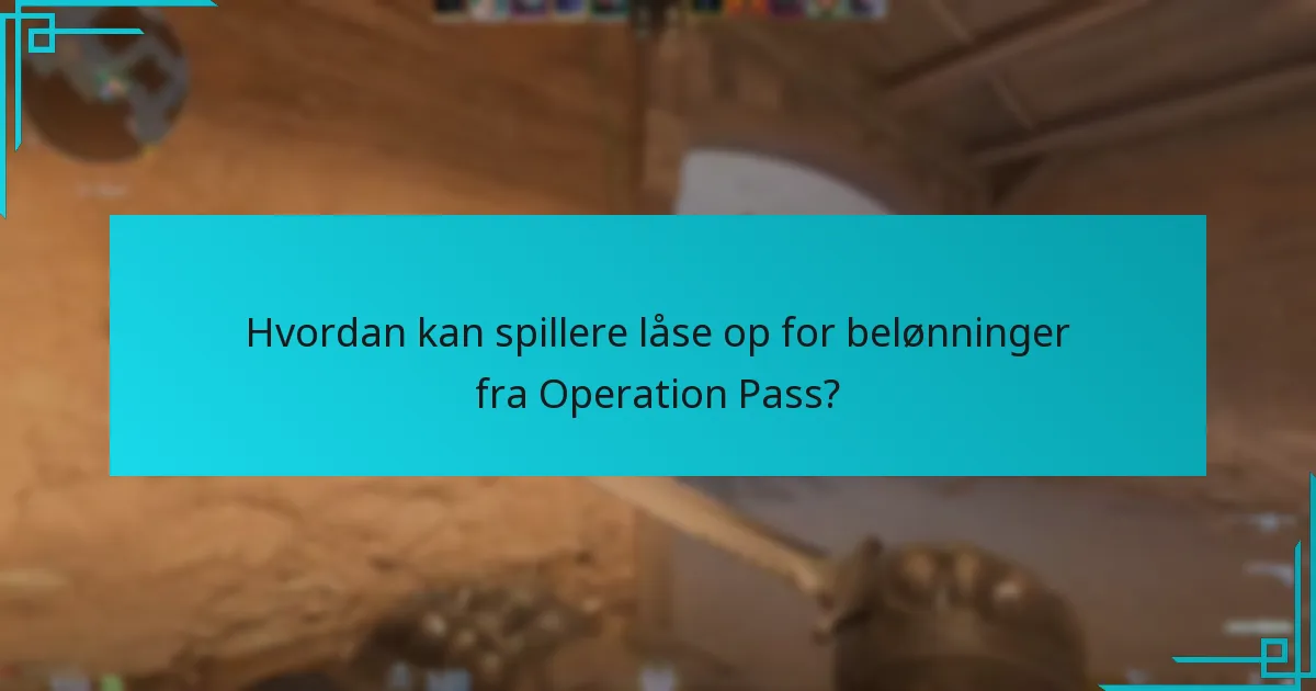 Hvad er den potentielle videresalgs værdi af Operation Pass belønninger?
